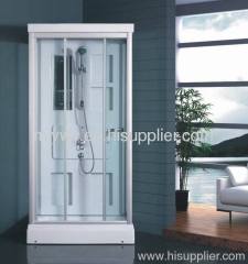 sliding handle shower cabin