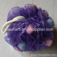 bath net sponge ball