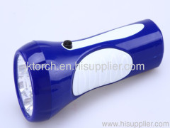 6 LED rechargeable plastic torch