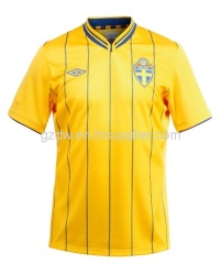 2012-2013 Thailand quality Football Jersey for Sweden Home