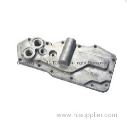 Oil cooler cover 6735612220 for Komatsu 4D102 PC200-7