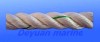 Polypropylene mooring rope