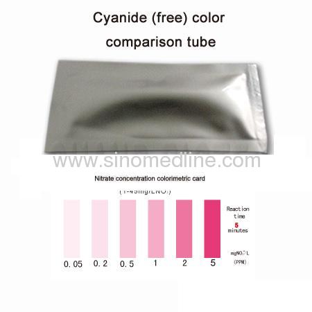 Cyanide Color Comparison Tube