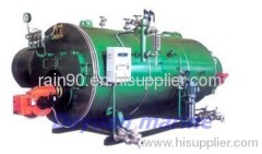 Marine horizontal oil-fired boiler