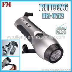 AF and FM radio with phone charger light functional radio light