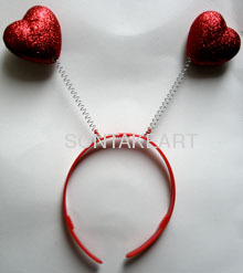 heart hair hoop