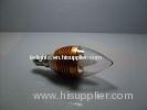 E14 3W 4000K, 5000K Red Color Epistar 200 - 300lm Led Candle Lamp With 85 - 265v AC