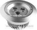 3w Dimmable 3pcs Round Led Ceiling Light Fixture, Downlight With PC Lens, Aluminium Body