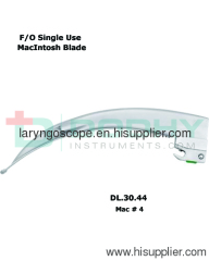 F/O Laryngoscope Blade # 4 = DODHY Instruments