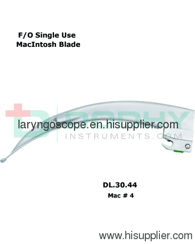 F/O Laryngoscope Blade # 4 = DODHY Instruments