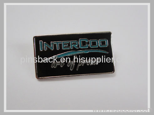 custom collar pin with soft enamel process