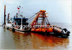 Hot selling hydraulic cutter suction sand dredger