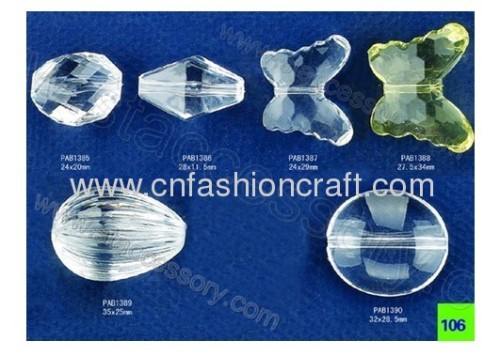 fashion design acrylic beads