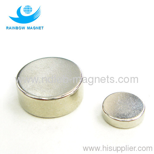 Powerful Neodymium magnet NdFeB disc N38SH