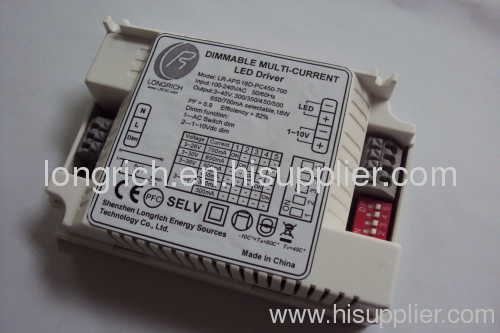 Multi current LED driver/Dimmable LED driver/0to10Vdc driver