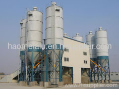 Twin shaft SICOMA concrete mixer