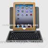 wireless bluetooth keyboard leather case with keyboard for ipad