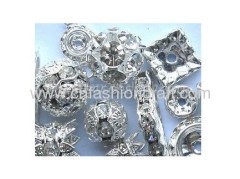 Fashion rhinestone crystal rondelle spacer beads