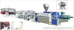 PVC crust foam board production line