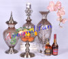 glass craft / home decoration / glass vase for wedding decoration