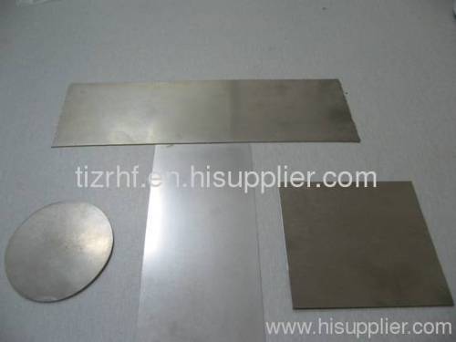 Hafnium and hafnium alloy strip sheet and plate