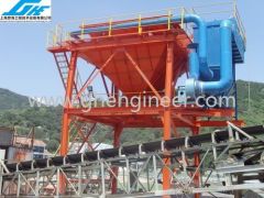 Rubber-Tyred Dust-trap Hopper for Port Unloading