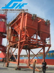 Rubber-Tyred Dust-trap Hopper for Port Unloading