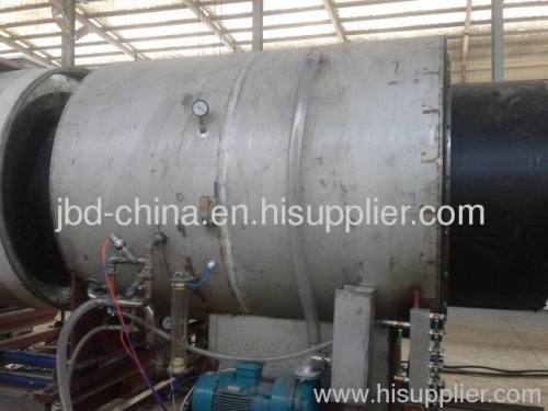 Large diameter PE water supply pipe extruding machinery