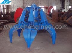 Electro Hydraulic Orange Peel Grab for Waste Steel&Garbage