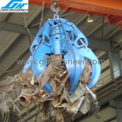 Electro Hydraulic Orange Peel Grab for Waste Steel&Garbage