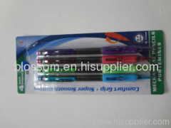 Promotional mechanical pencl mechanical pen plastic pencil with eraser