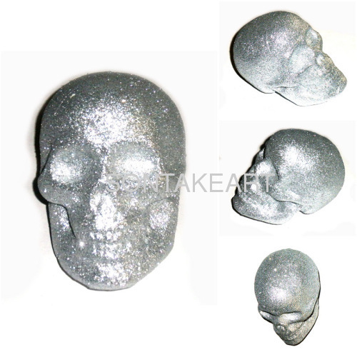 GLITTER HALLOWEEN SKULL