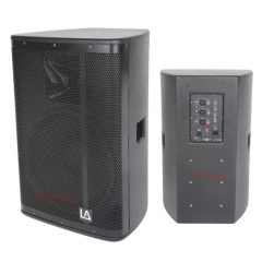 12inch full range active/passive wooden speaker cabinet