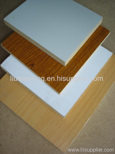 Color And Wood Grain Melamine Chipboard