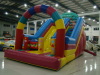 2012 best quality rainbow inflatable slide