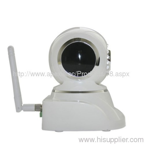 Wireless H.264 Megapixel IP Camera with IR-cut and Supports Gmail/Hotmail Function