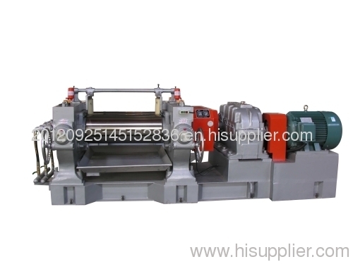 Rubber open mixing mill