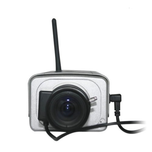 Box Camera with H.264 Video Compression/SD Card Slot Supports Motion Detection/10 Users/Free DDNS