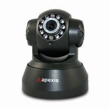 PoE Network Monitoring Camera with Free DDNS for Remote Viewing and Supports Gmail/Hotmail Function