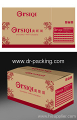 Flexo Print Food Paper Packaging Carton