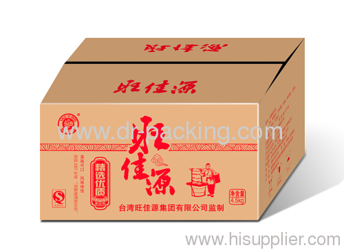 Corrugated Cardboard food Carton