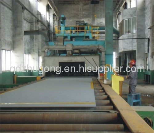 Steel Plate Sand Blasting Machine