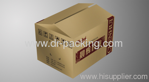 Full Overlap Corrugated Container for Shipping