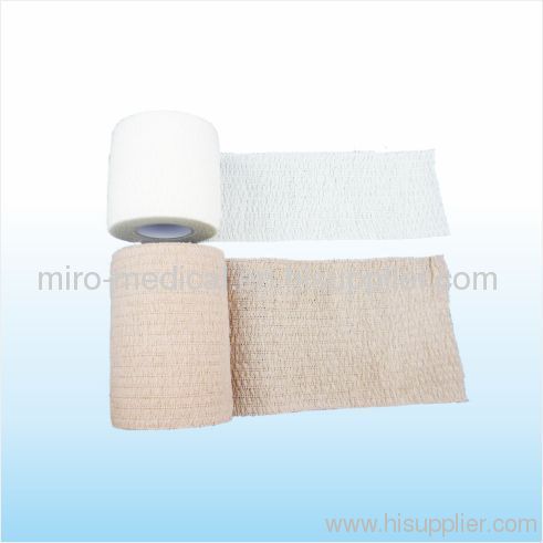 Cotton self-adhesive elastic bandage