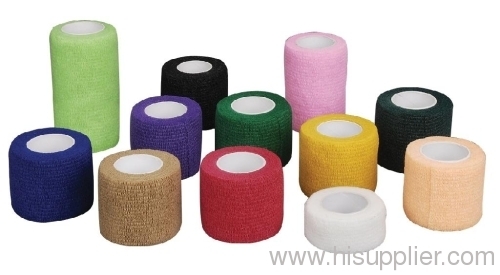 Non-woven self-adhesive elastic bandage