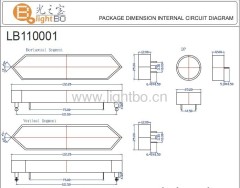 10 inches Large size seven segment led displays for indoor or semi-outdoor use