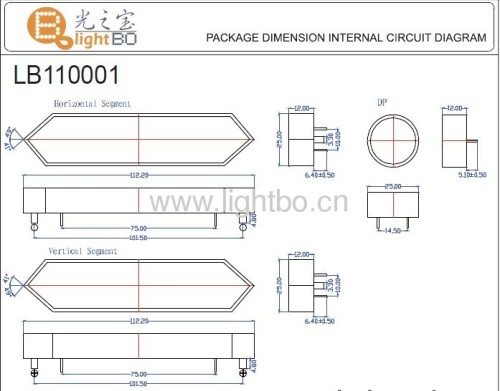 Display a led a sette segmenti di grandi dimensioni da 10 pollici per uso interno o semi-esterno