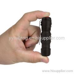 Plastic bulb led light with steel clip camping light