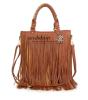 HOT Celebrity Fringe Tassel Shoulder Messenger Bag Handbag