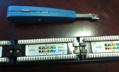 Punch Tool for Patch Panel Terminal Block